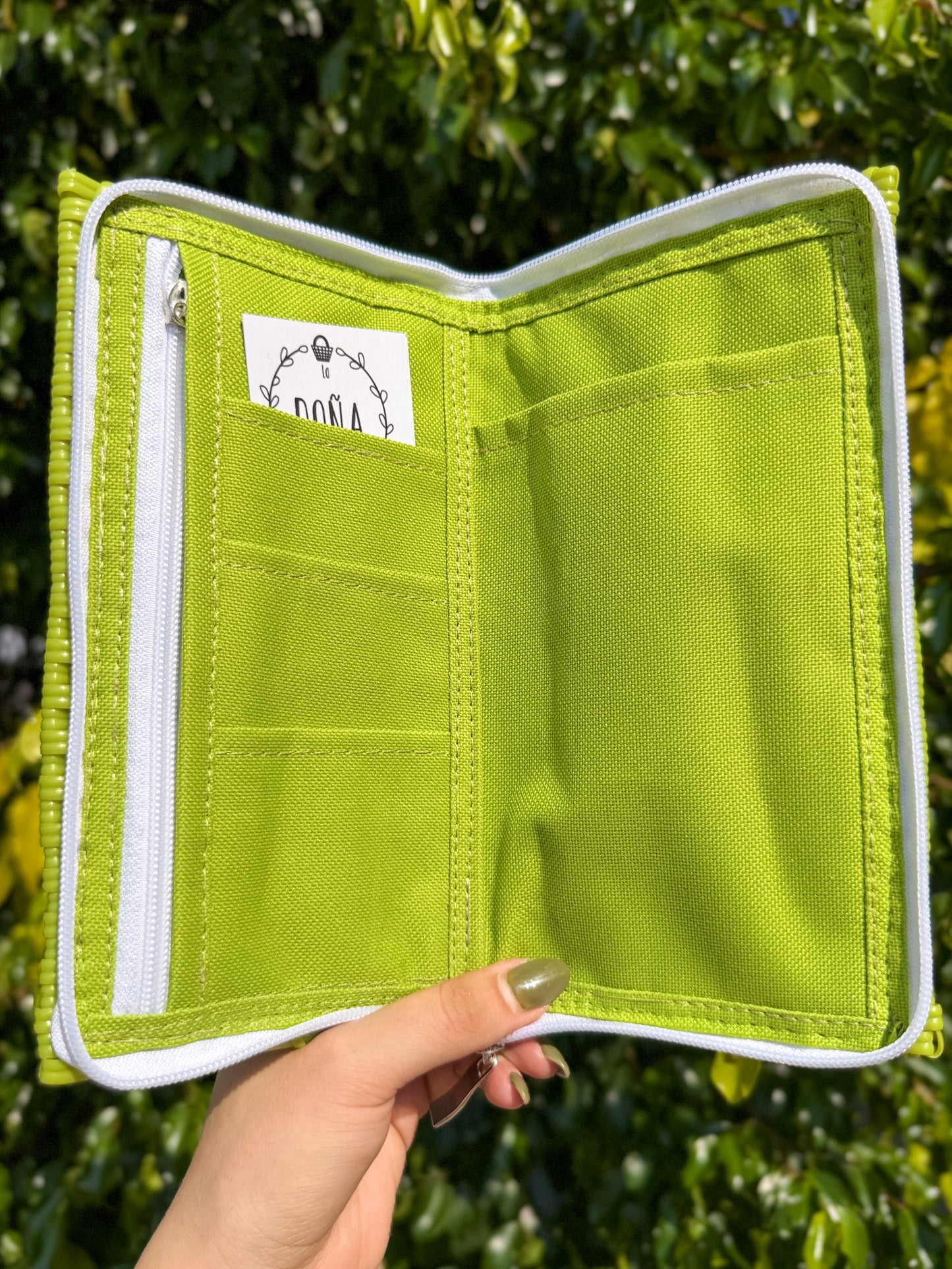 Cartera porta celular verde limón 🍋‍🟩