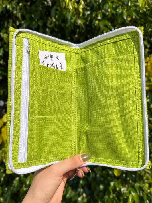 Cartera porta celular verde limón 🍋‍🟩