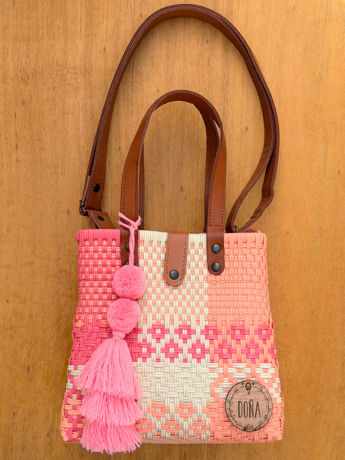 Tote bag con correa luna💗