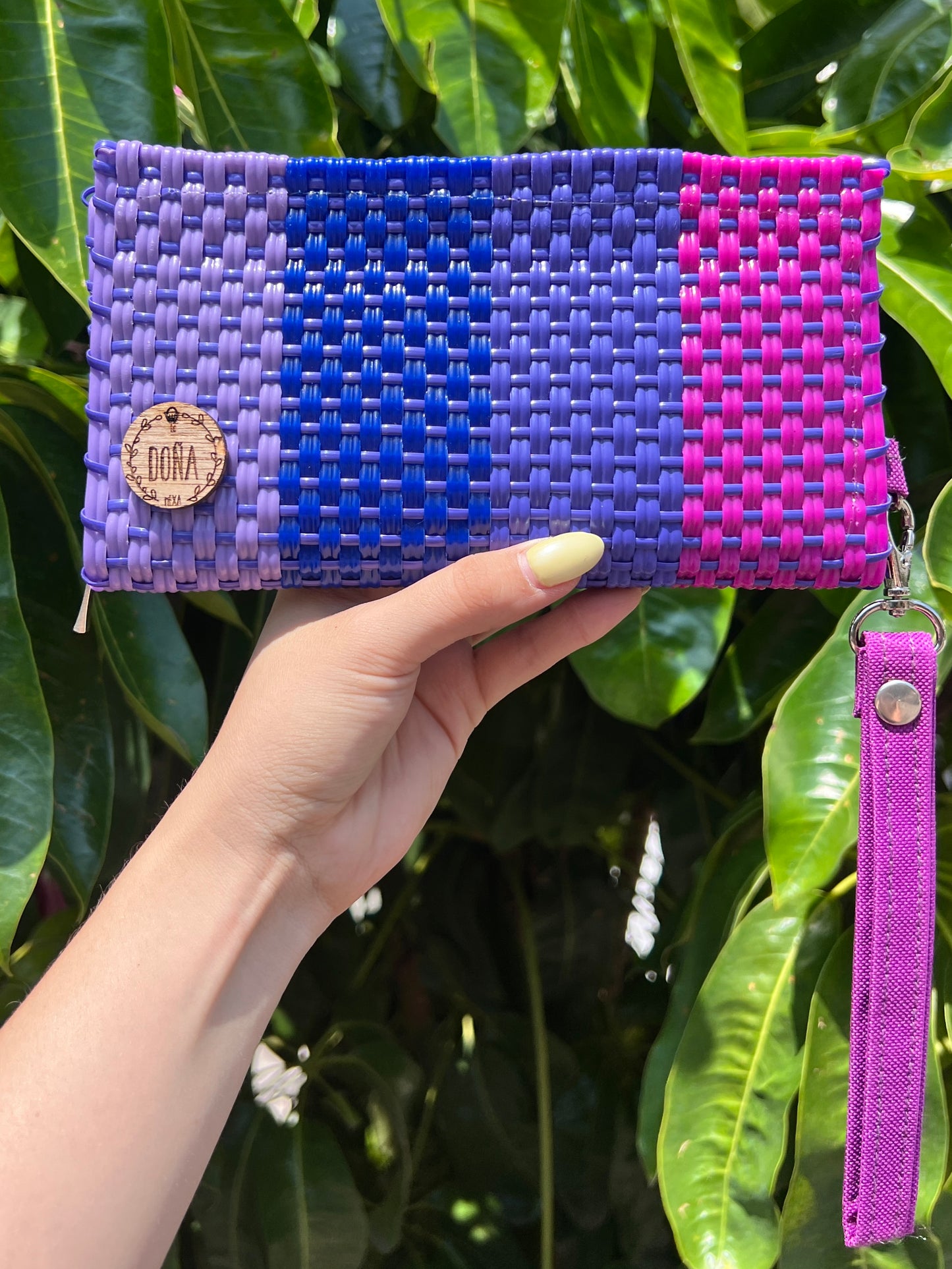 Cartera porta celular 📲 more morado🫟