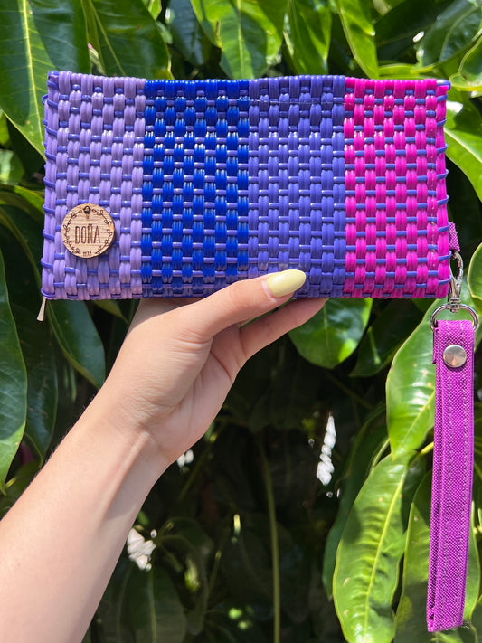 Cartera porta celular 📲 more morado🫟