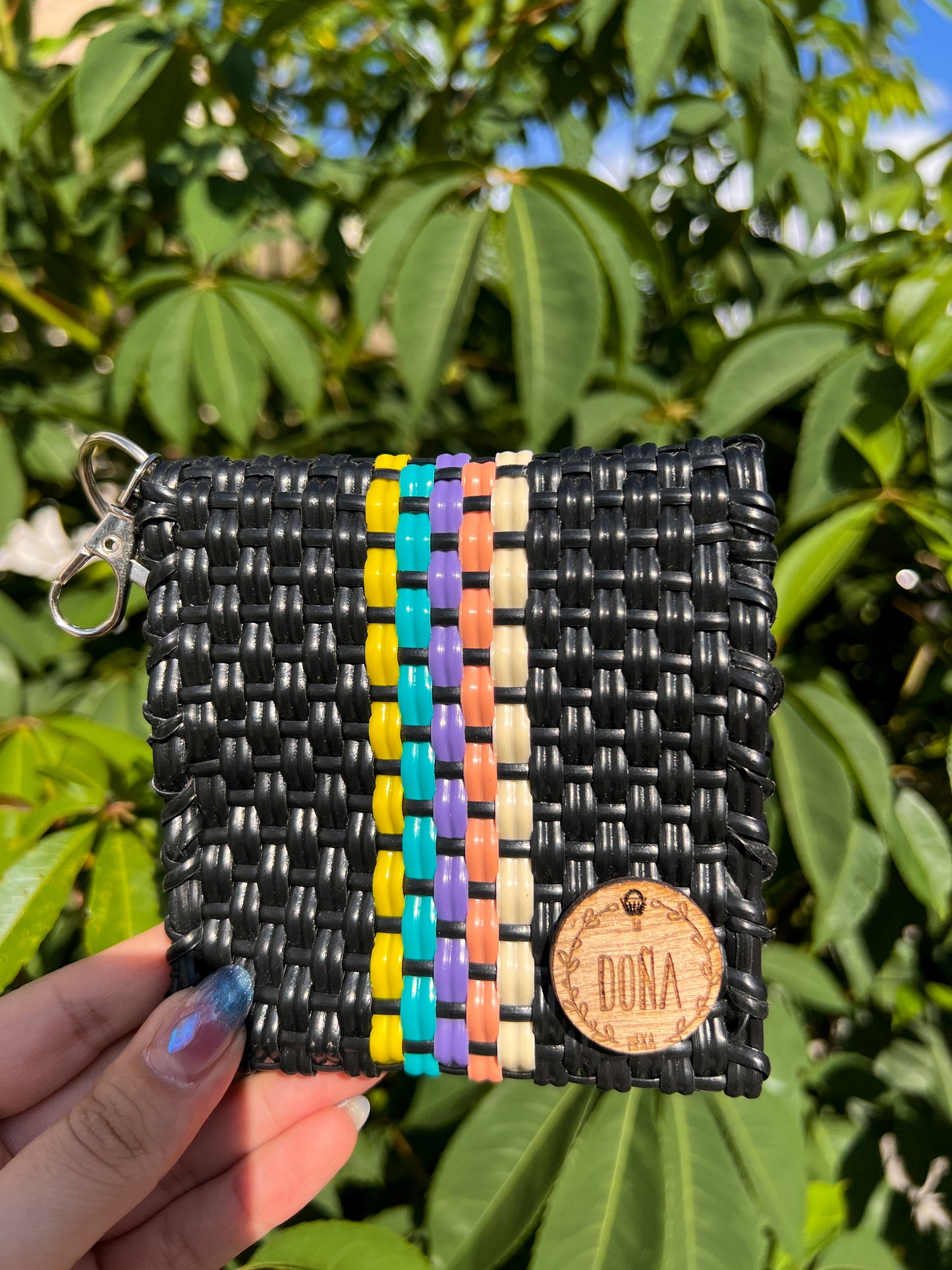 Monedero black line colors🌈🖤