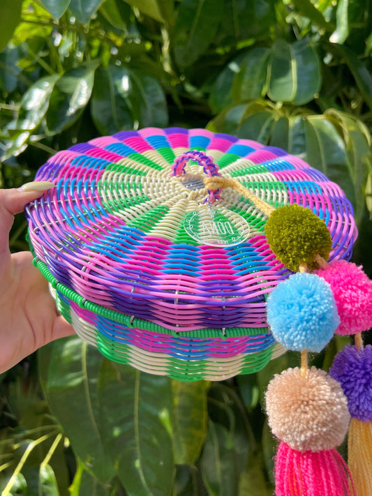 Tortillero multicolor💗