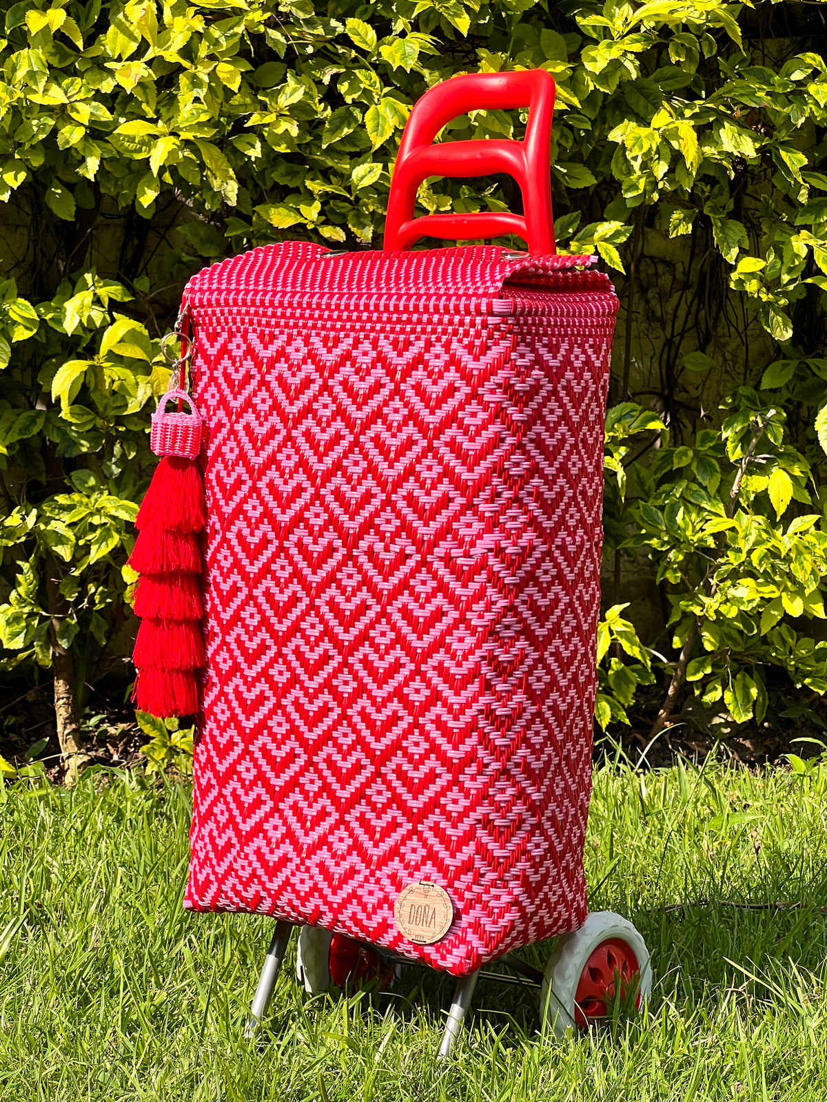 Carrito artesanal corazón rojo🫶🏻♥️