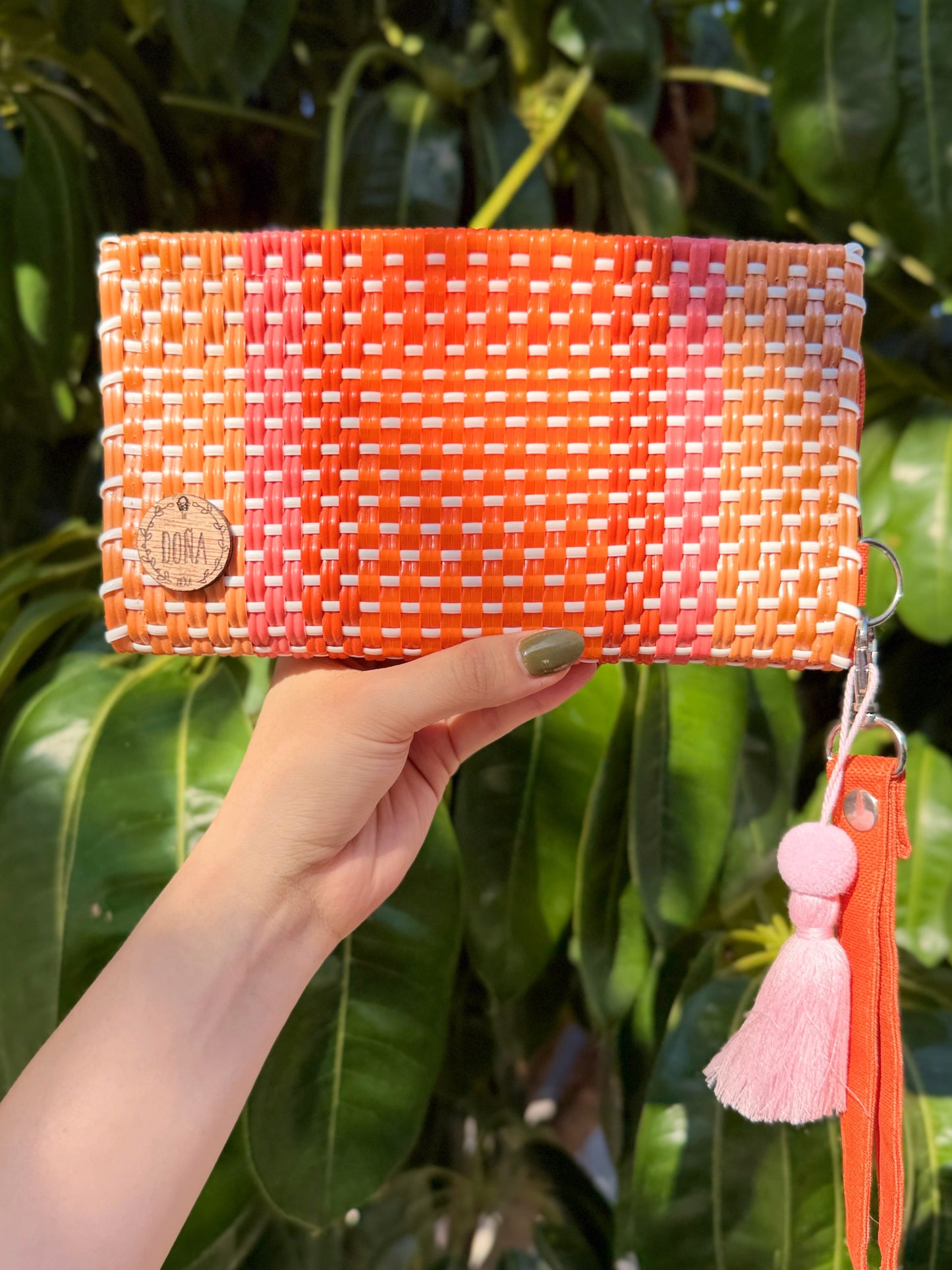 Cartera con cierre Atardecer🌞