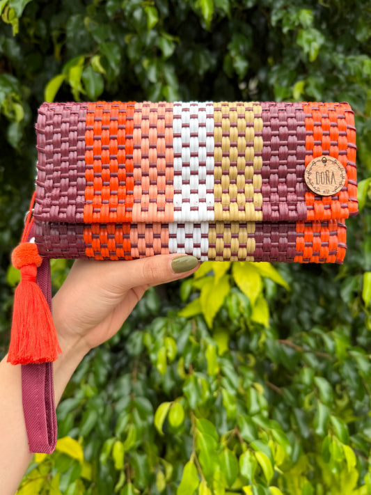 Cartera con broches otoño 🍁