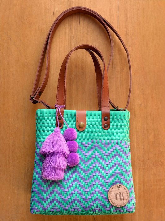 Tote bag con correa Tulum 🌊🌸