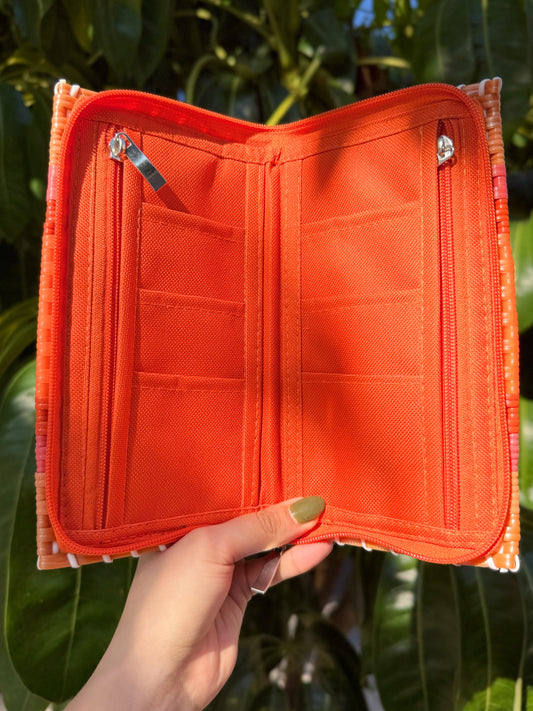 Cartera con cierre Atardecer🌞