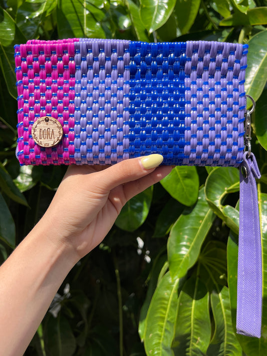 Cartera con cierre confeti 🎉