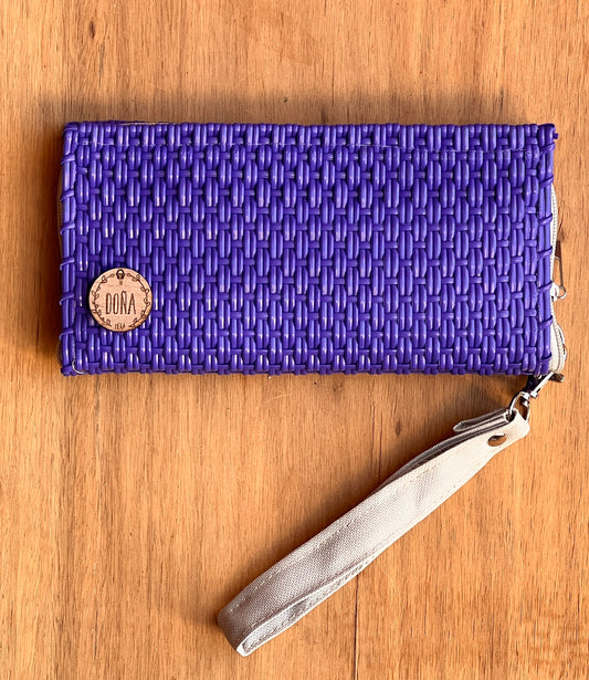 Cartera porta celular morada💜