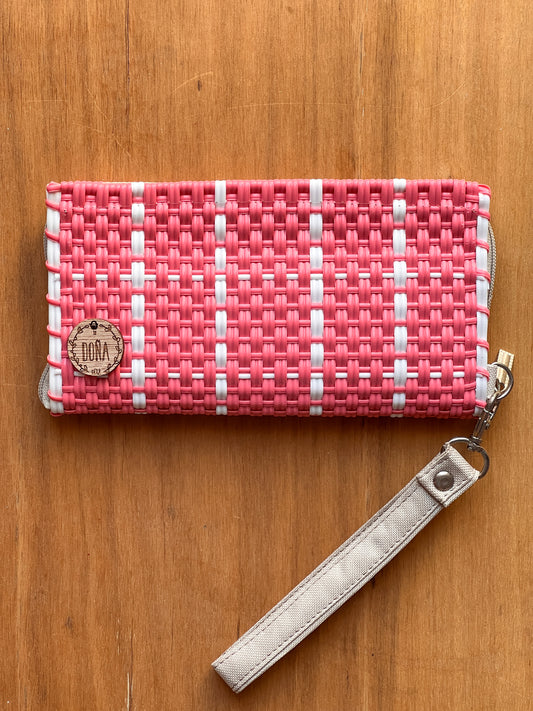 Cartera porta celular rosa square🎀