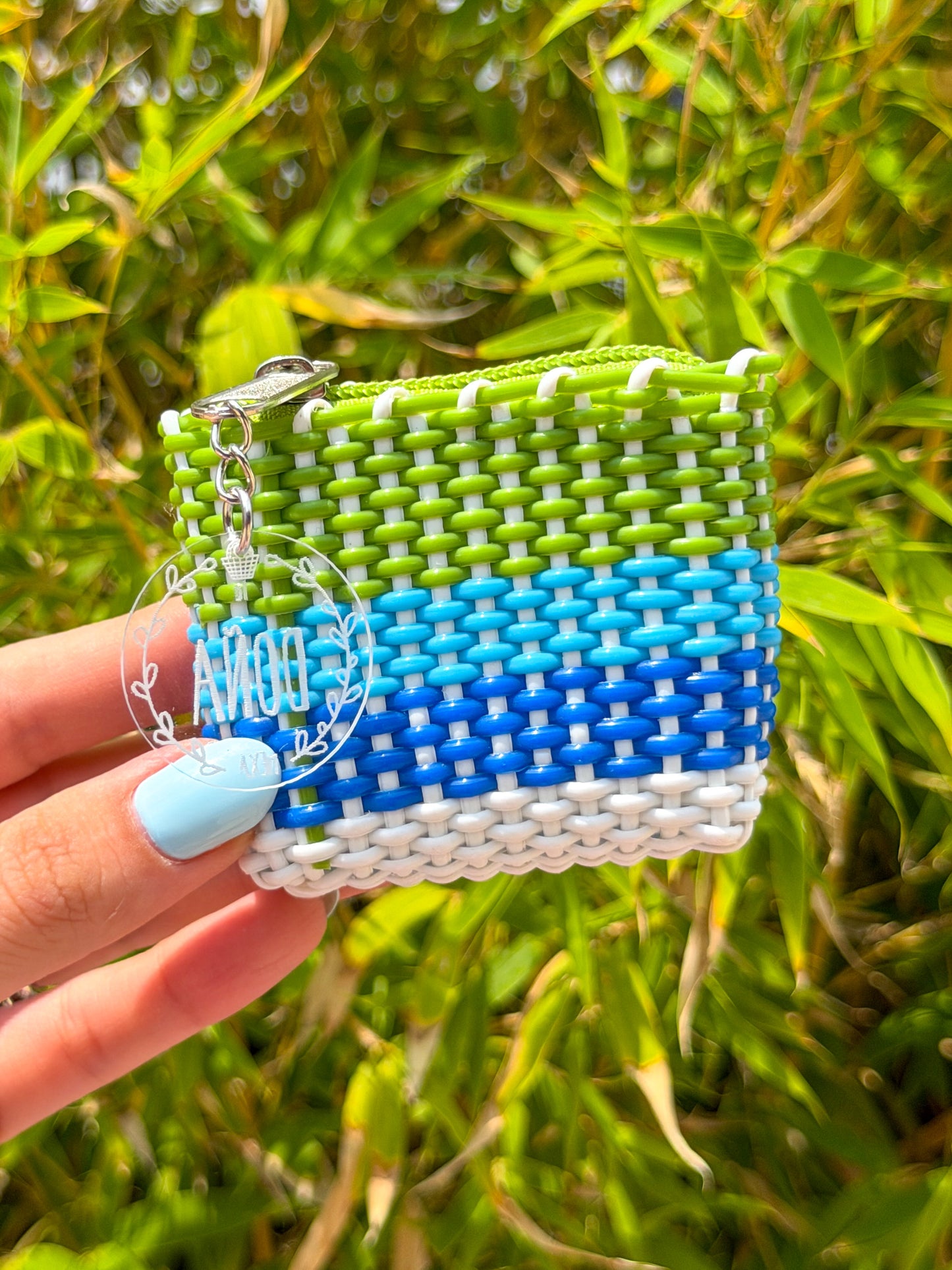 Monedero mini talavera💙