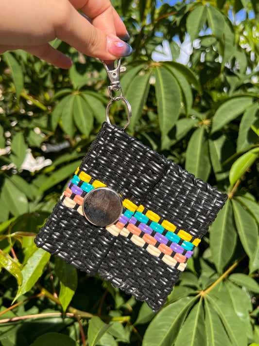 Monedero black line colors🌈🖤