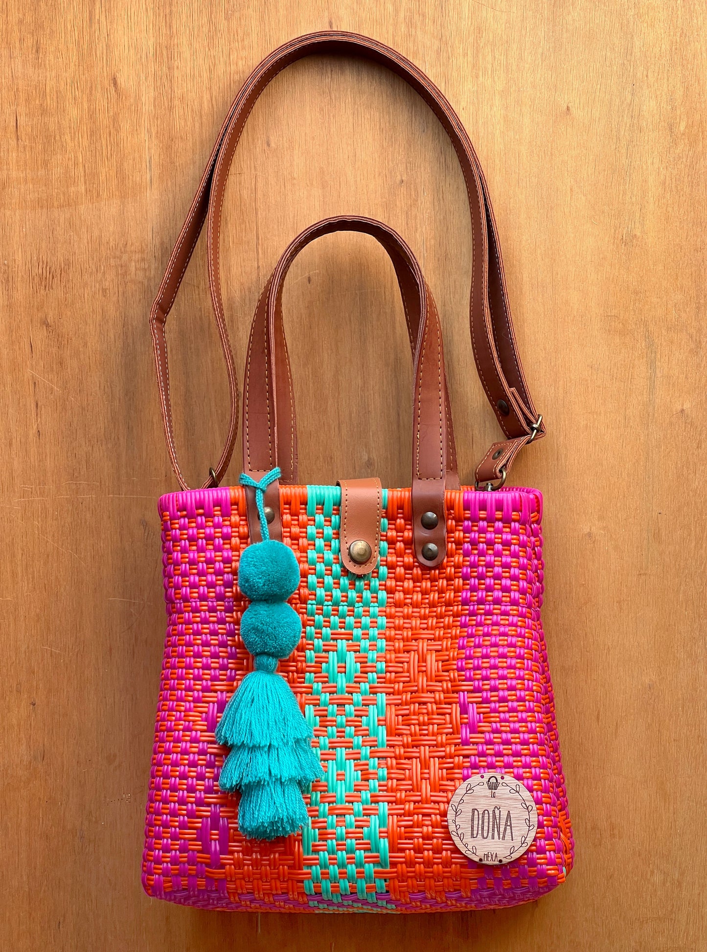Tote Bag con correa mexican🌺