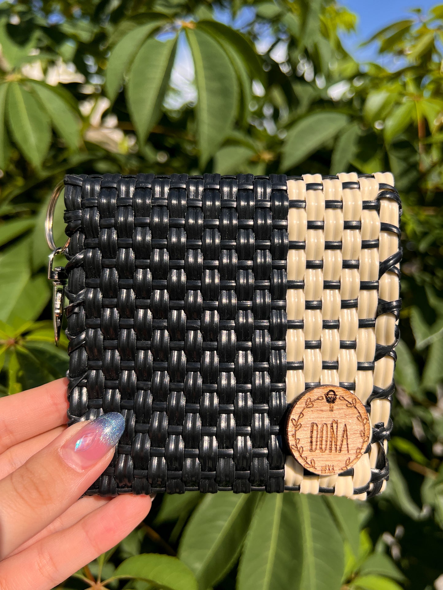 Monedero black cream🖤✨