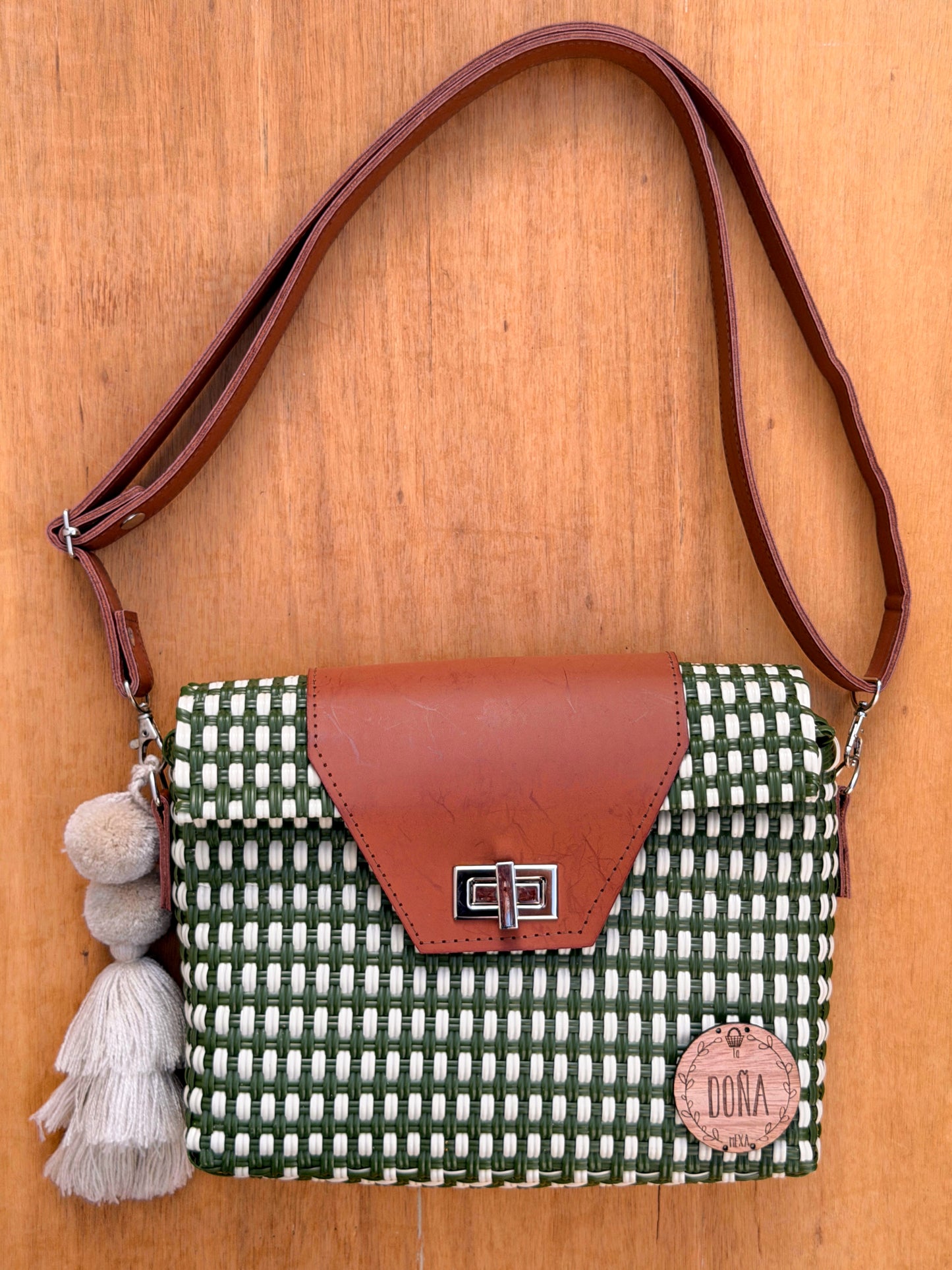 Crossbody olivo🍃