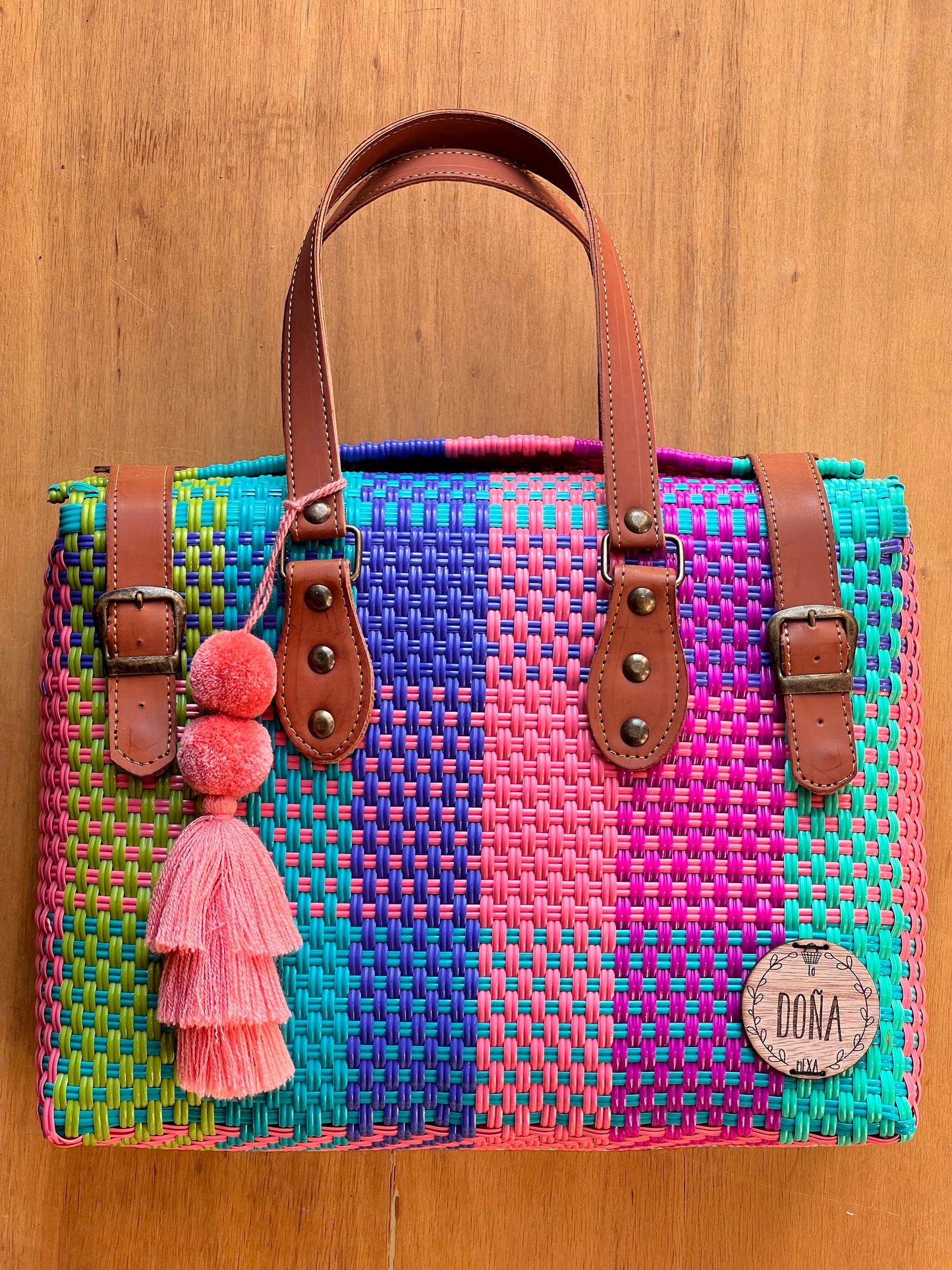 Bolsa hortensia square colors🌟