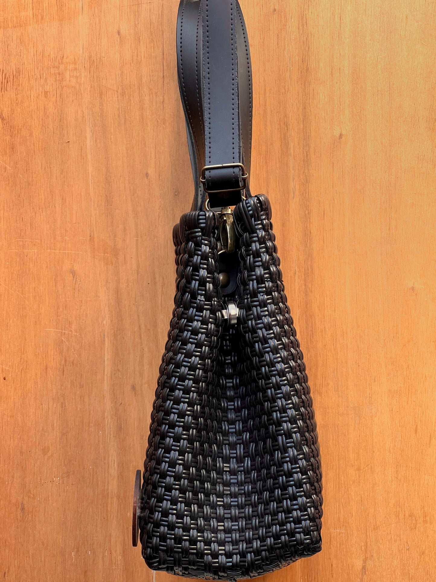 Tote Bag con correa negro🖤
