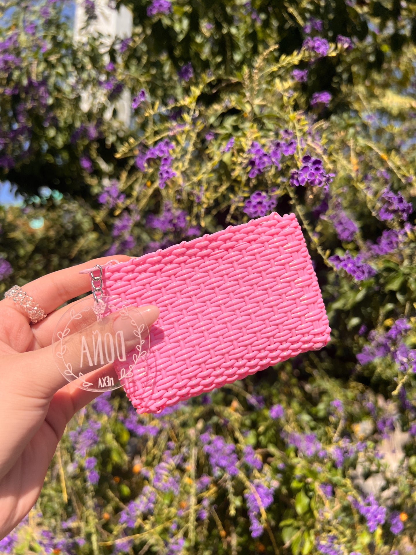 Monedero grande rosa pastel🎀