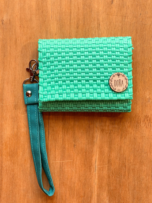 Cartera mini aqua🫧