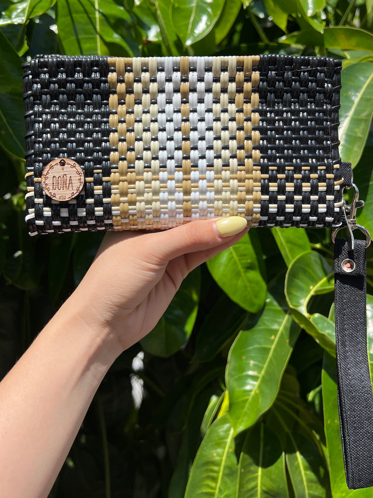 Cartera con cierre negra coffe glow✨🤎