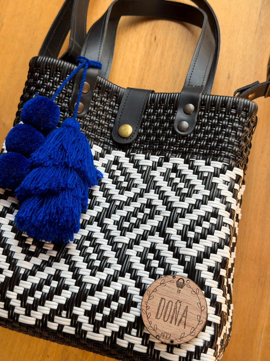 Tote bag con correa Talavera 🖤