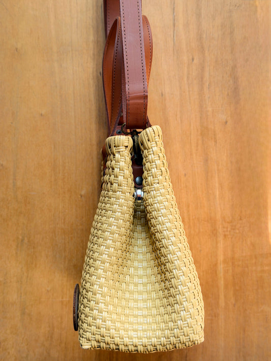 Tote bag con correa nude✨