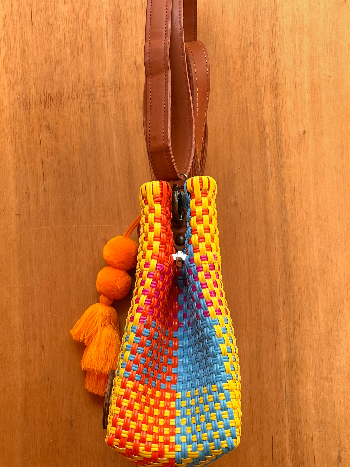 Tote Bag square colores🟧🟨🟦🟪