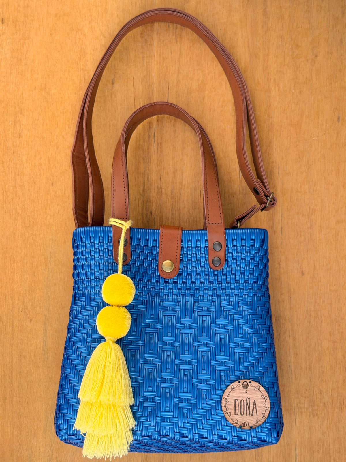 Tote bag con correa cielito💙