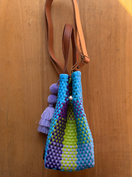 Tote bag con correa colorful🌈