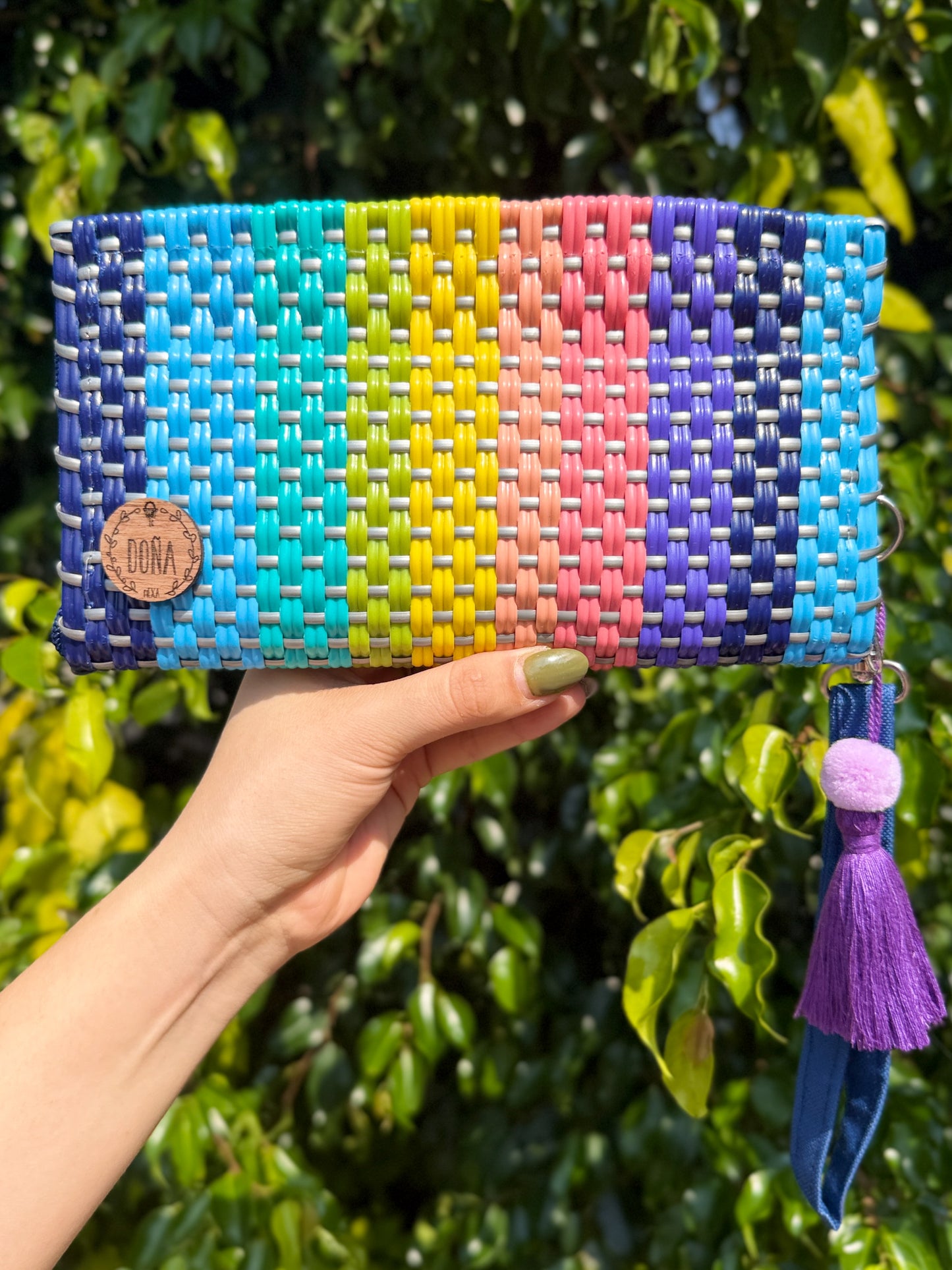 Cartera porta celular arcoíris🌈