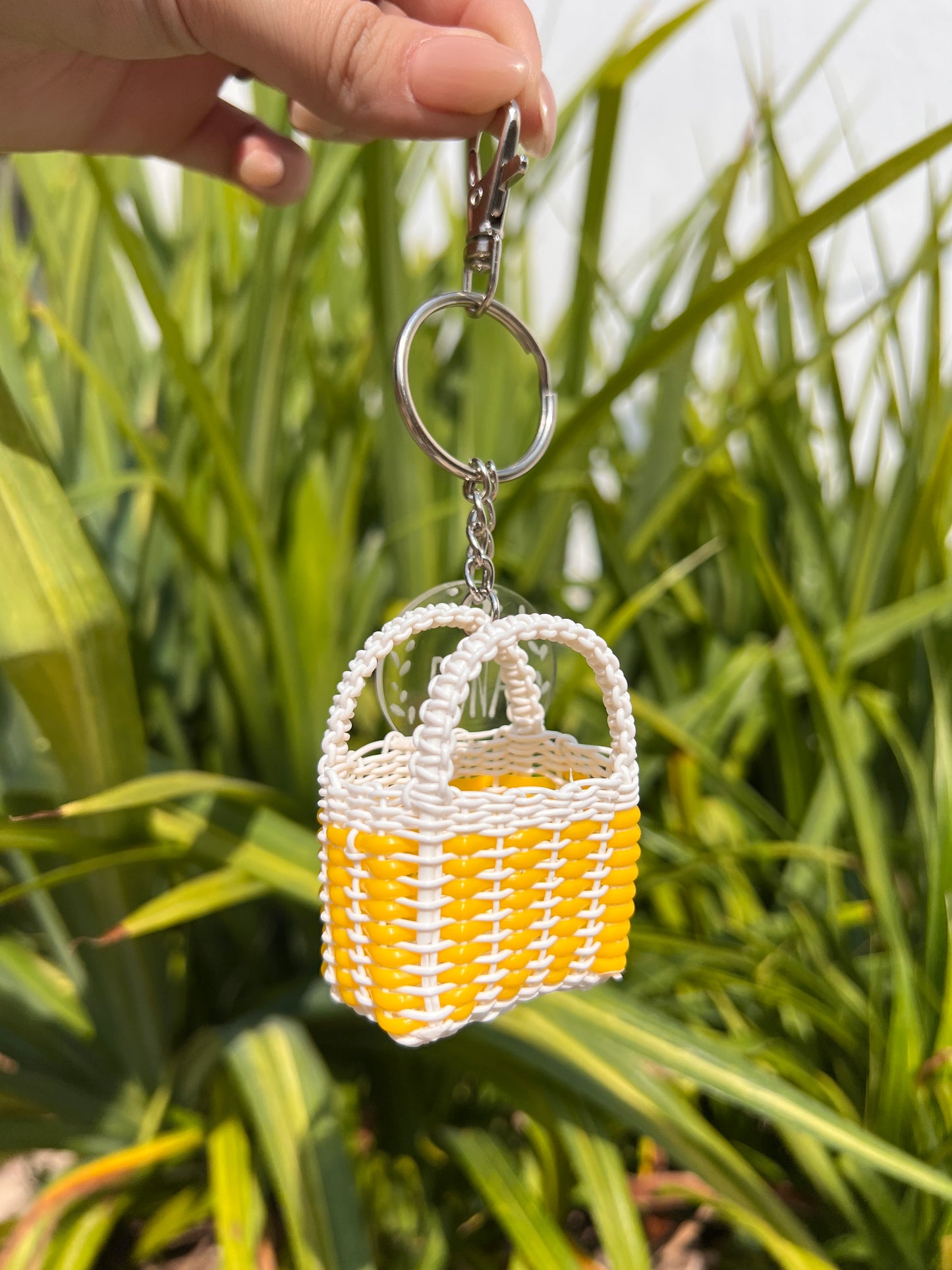 Llavero jumbo de bolsa yellow🌞
