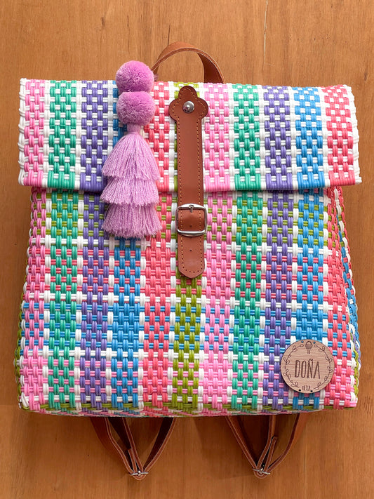Mochila Serendipia pastel colors🌸