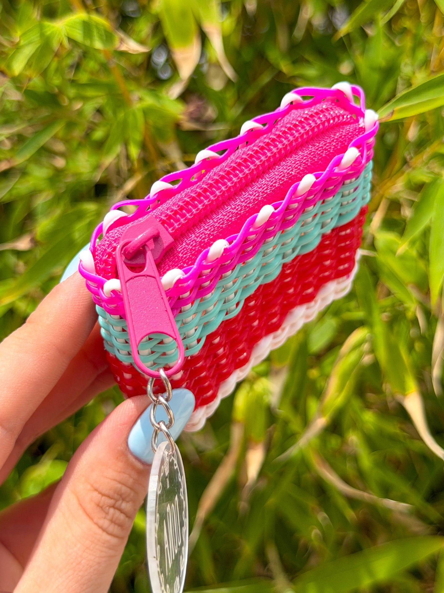 Monedero mini tutti frutti🍎🌸