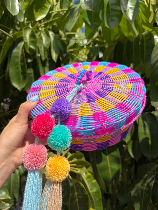 Tortillero colores mexicanos🌸