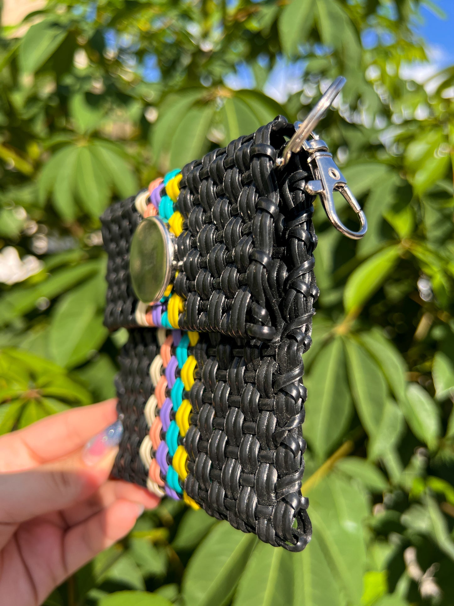 Monedero black line colors🌈🖤