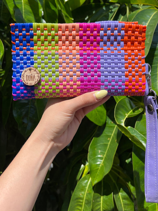 Cartera con cierre magnolia🧡