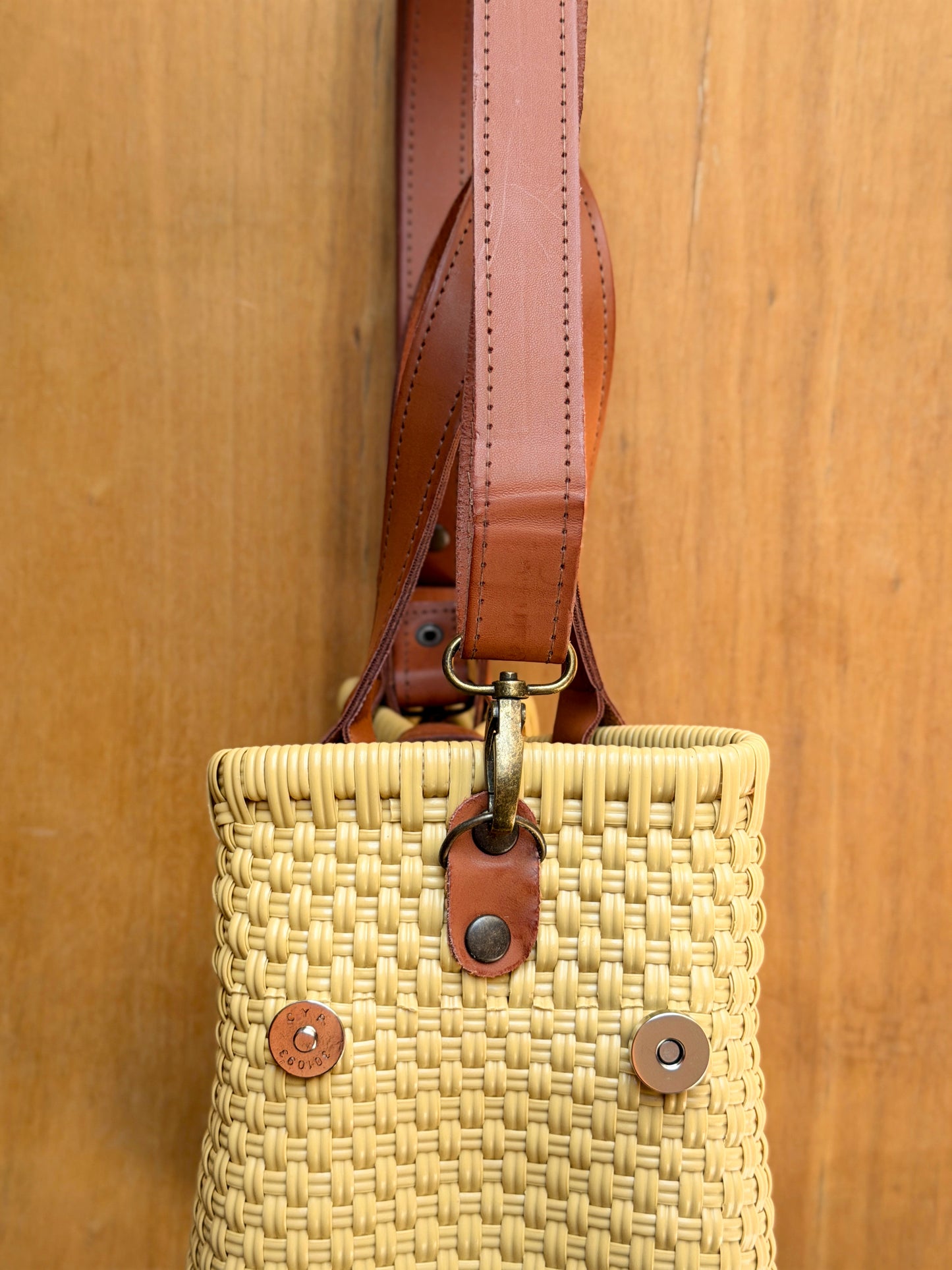 Tote bag con correa nude✨