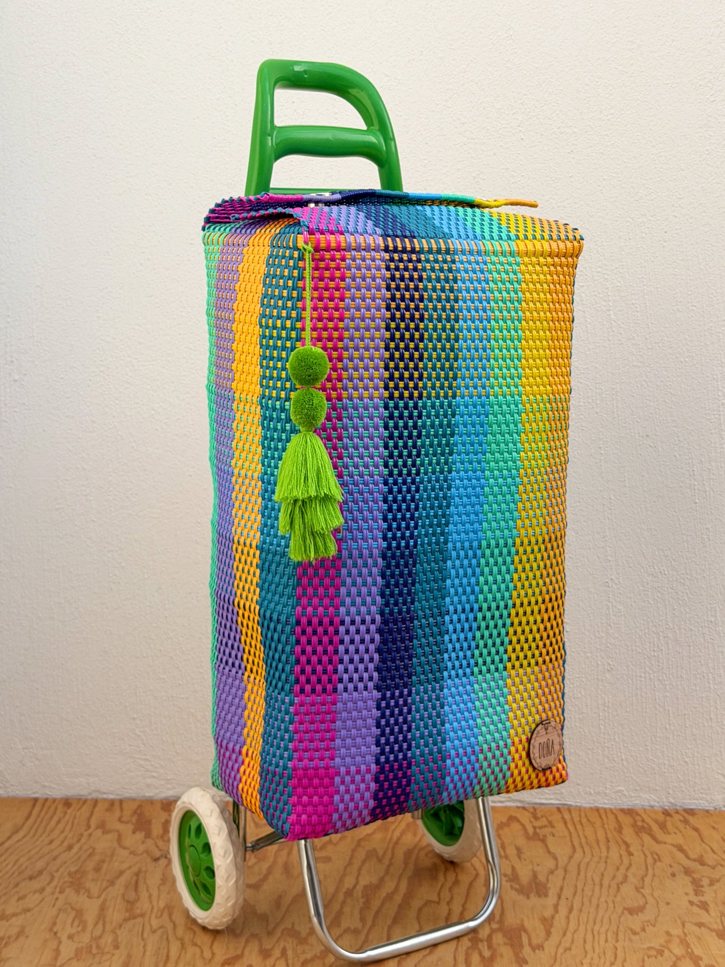 Carrito artesanal arcoíris 🌈