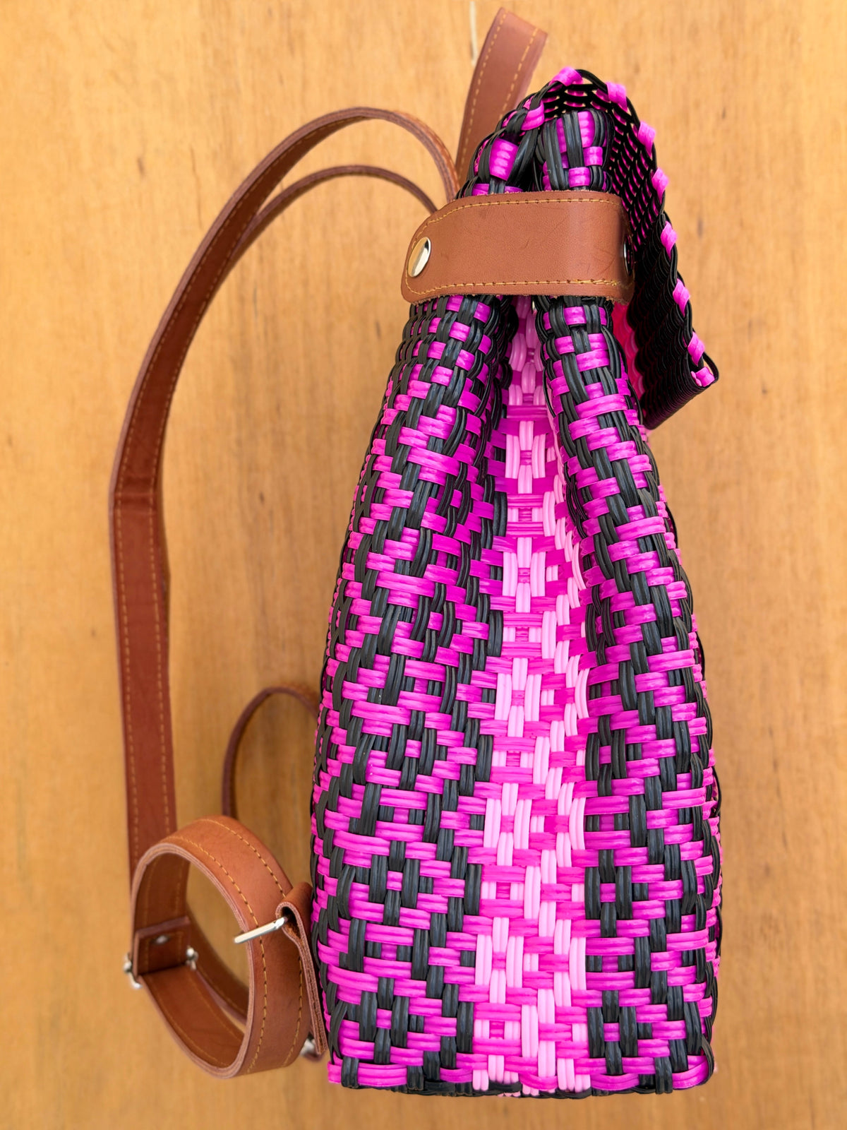 Mochila Serendipia huichol rombos💖