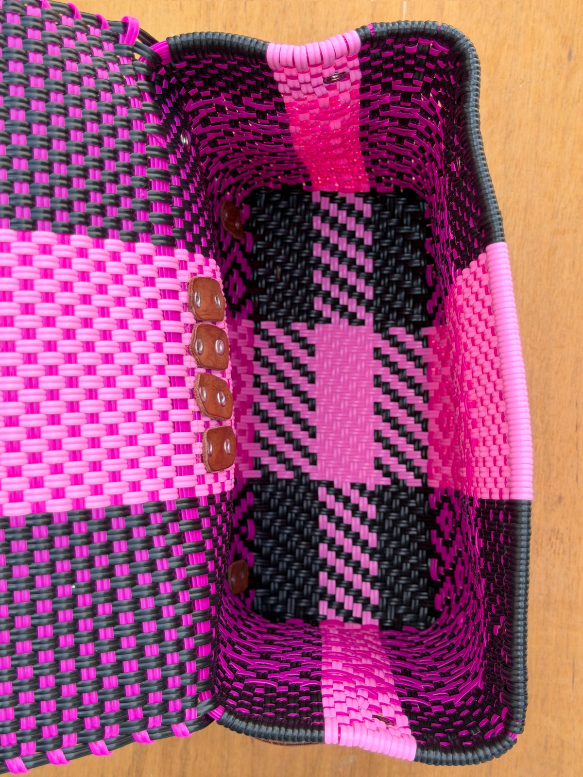 Mochila Serendipia huichol rombos💖